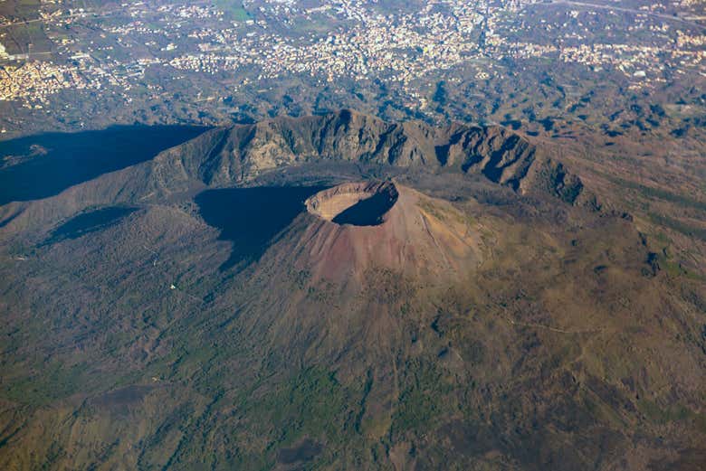 Cratère du volcan Vésuve