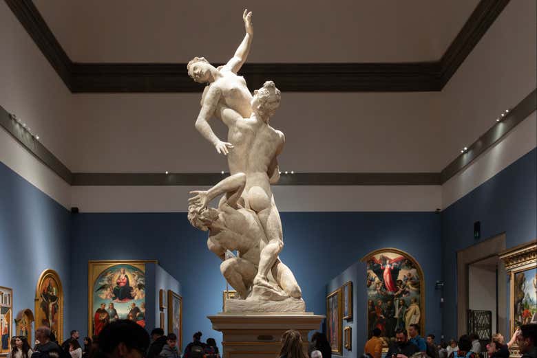 "Le viol des Sabines", de Giambologna