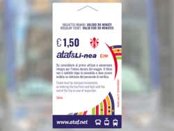 Ticket de transport à Florence