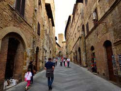 San Gimignano, rues