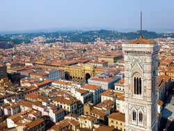 Vue du haut de la coupole du Duomo