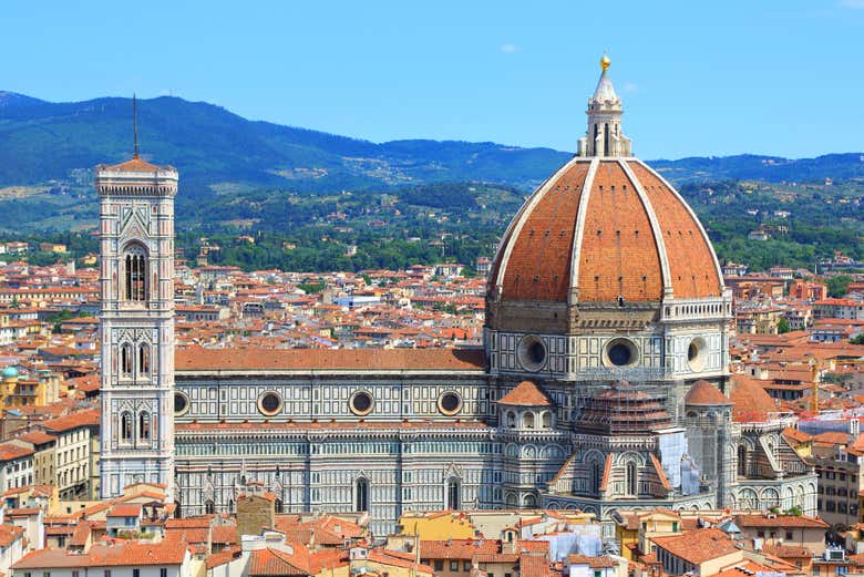 Vue panoramique de la cathédrale de Florence